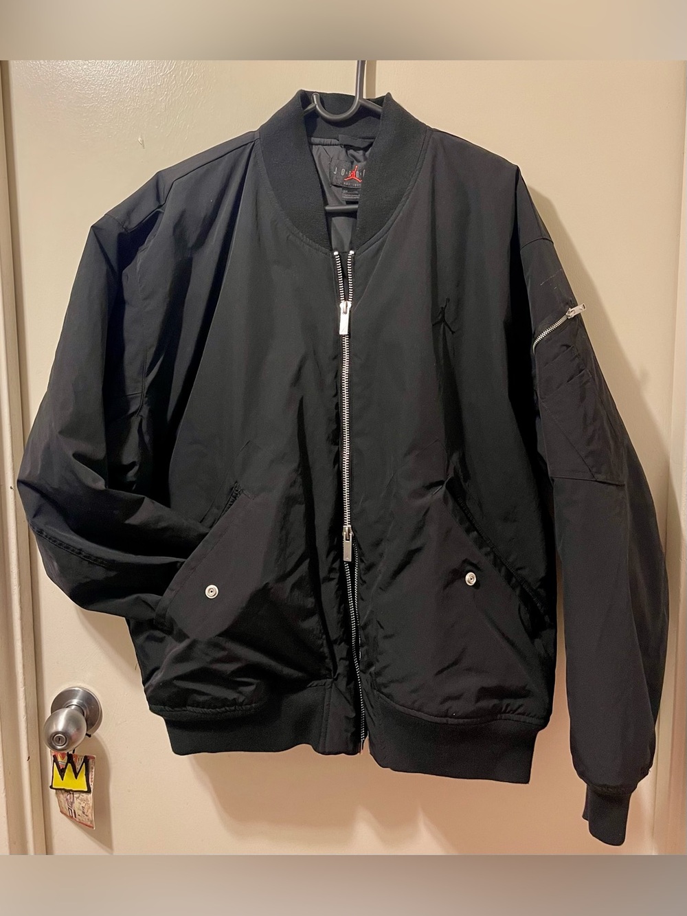 Jordan Men’s Black Bomber Jacket